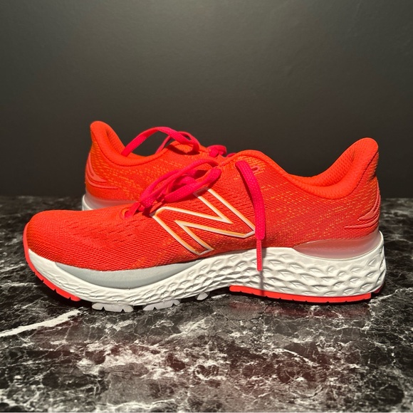 New Balance Womens 7.5 FF 880 V11 W880M11 Orange Running Shoes Sneakers - Picture 3 of 9